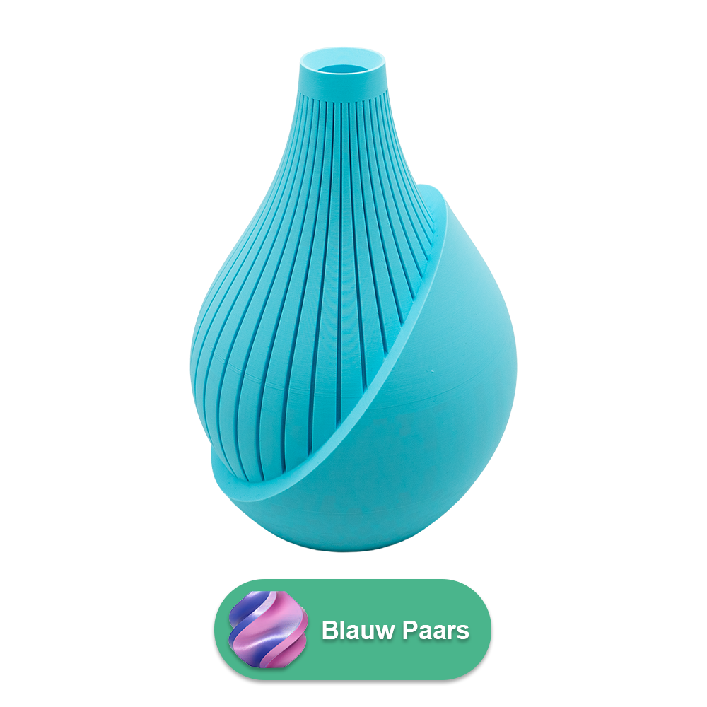 Elodie 3D-vas – 3D-printad vas – Hållbar PLA – Lämplig för konstgjorda blommor