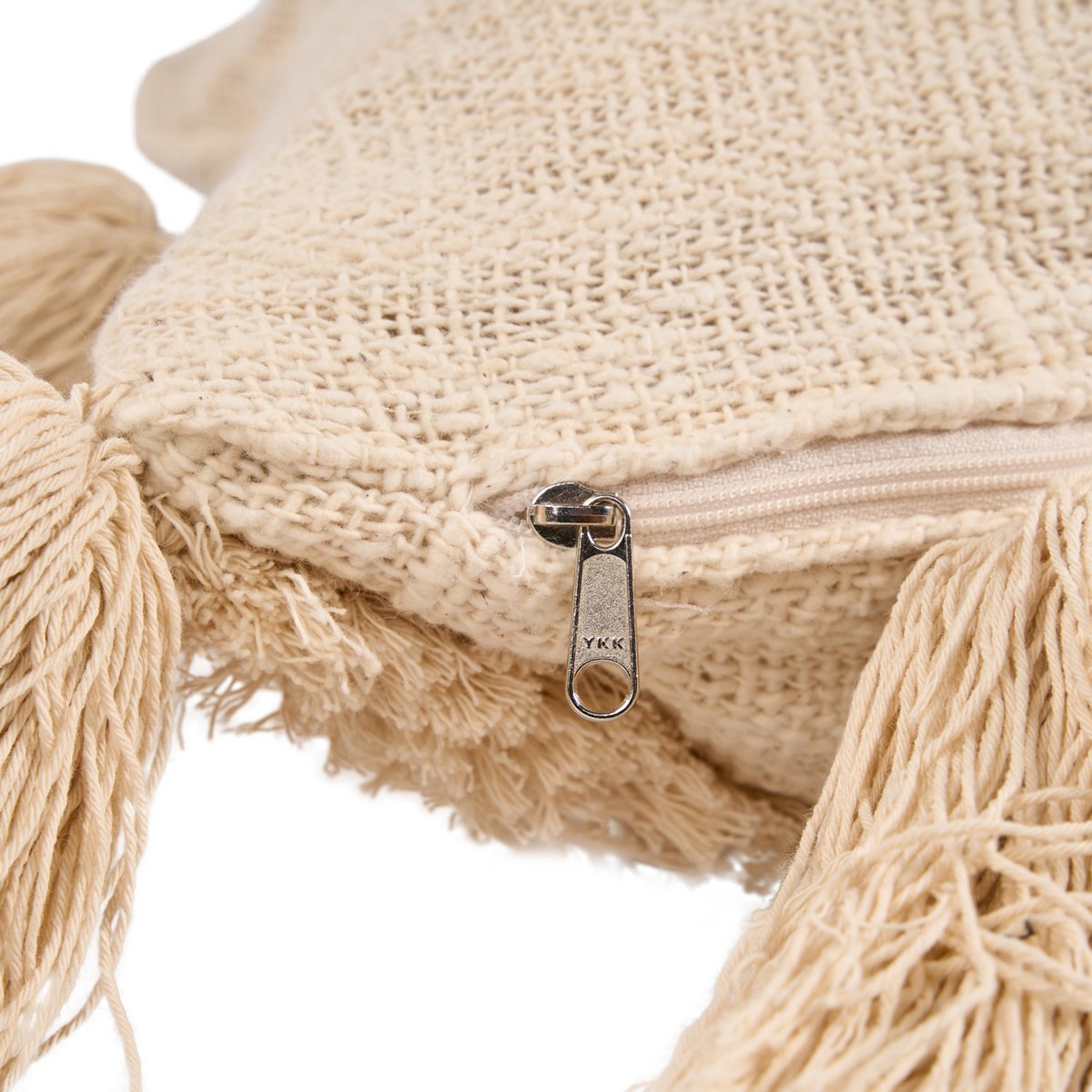 Örngott Nomad Tassel – Kräm