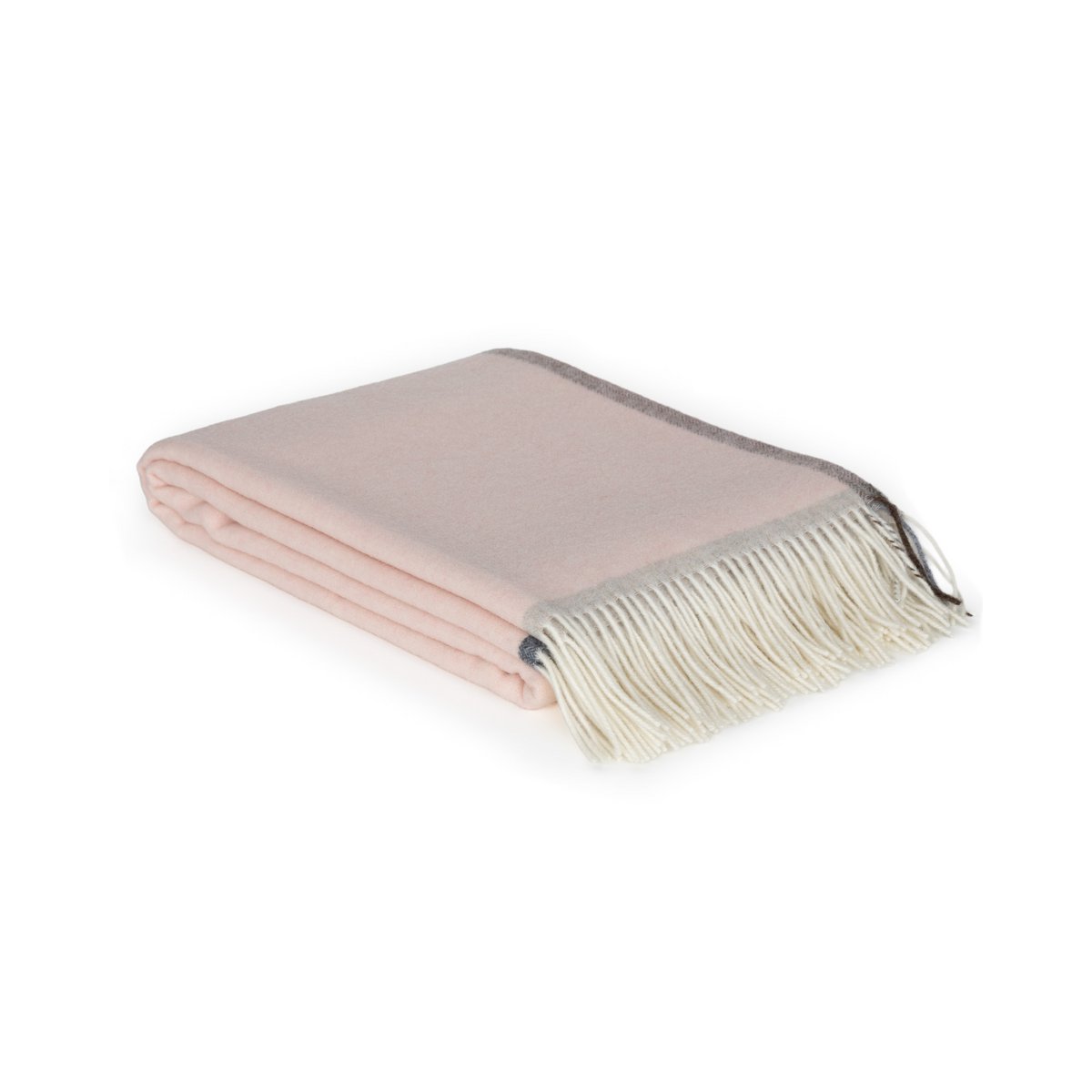 Merino/cashmere Throw Blanket MILANO Rosa Orlo