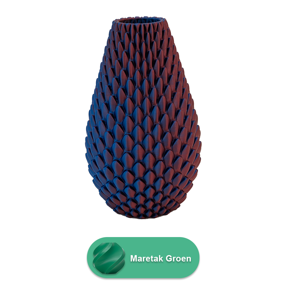 Myraka 3D vase - 3D printed vase - Sustainable PLA - Suitable for artificial flowers