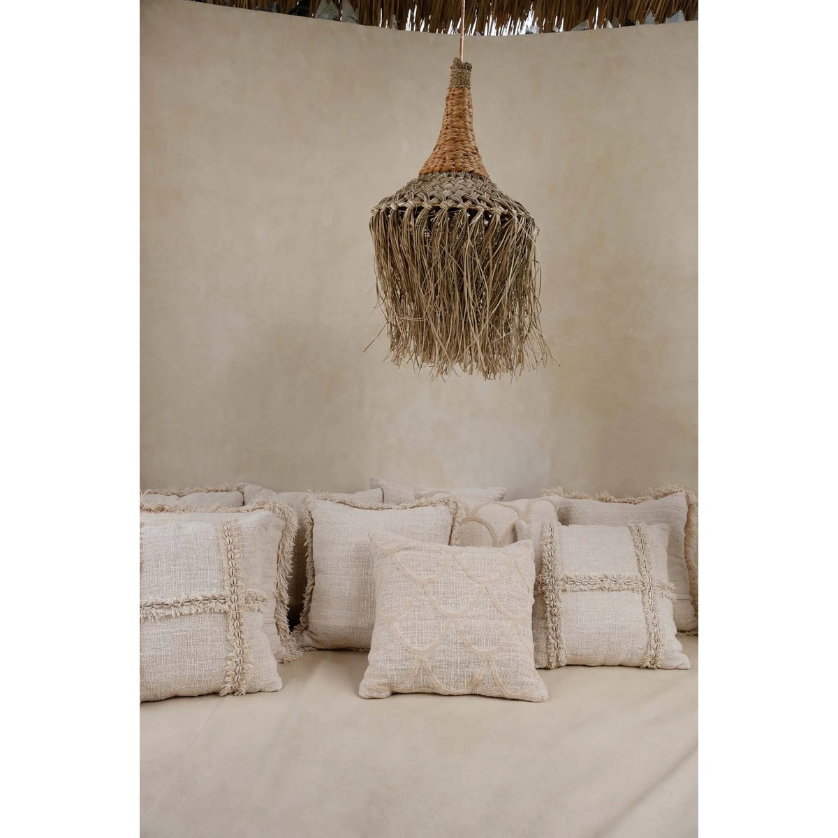 The Nomad Cushion Cover - Natural