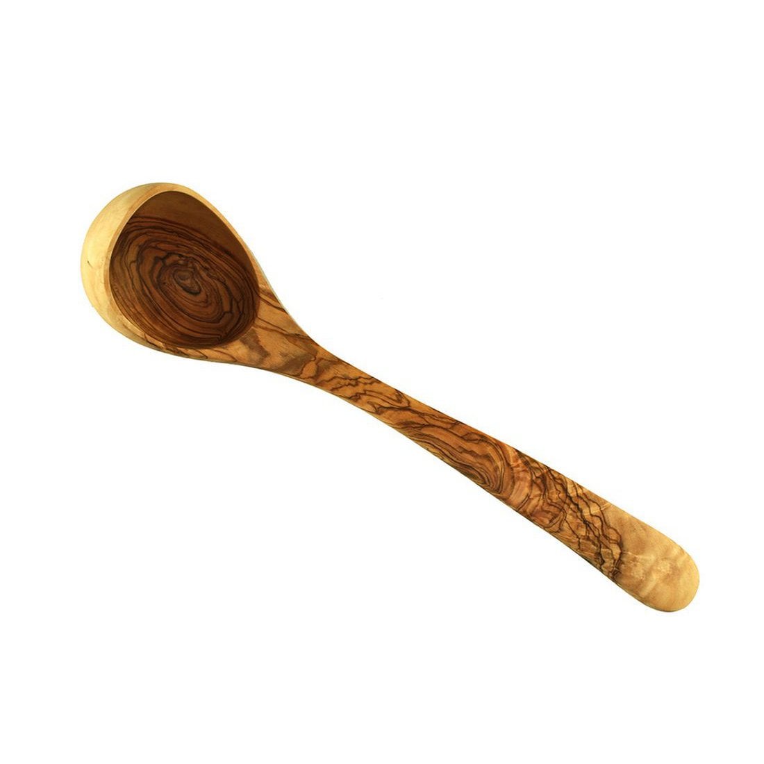 Ladle for kitchen & sauna 25 cm made of olive wood