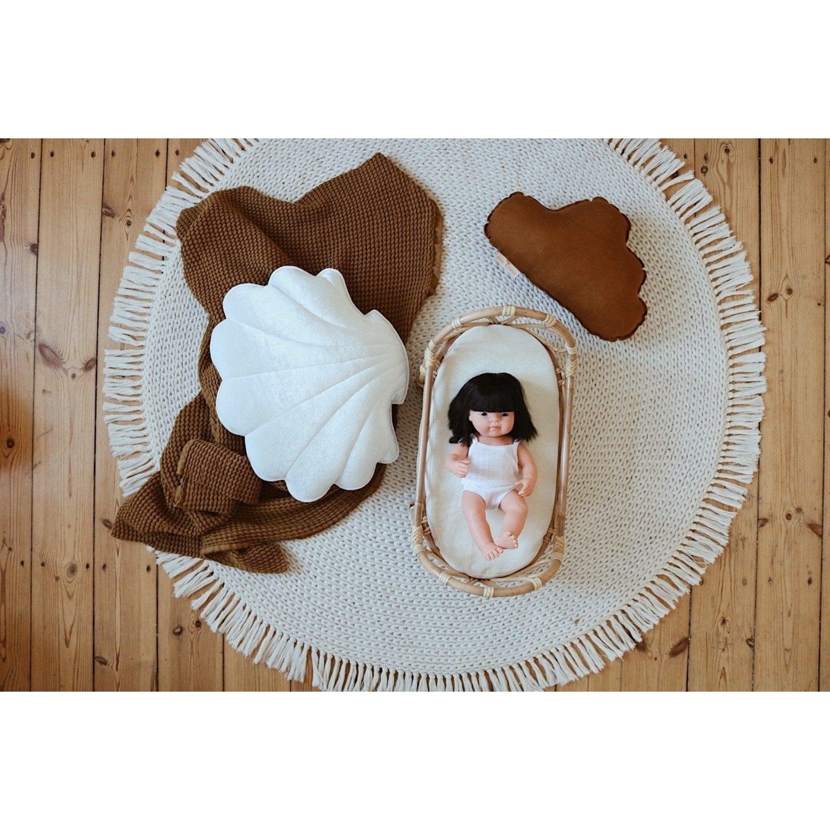 “Caramel” Linen Cloud Pillow