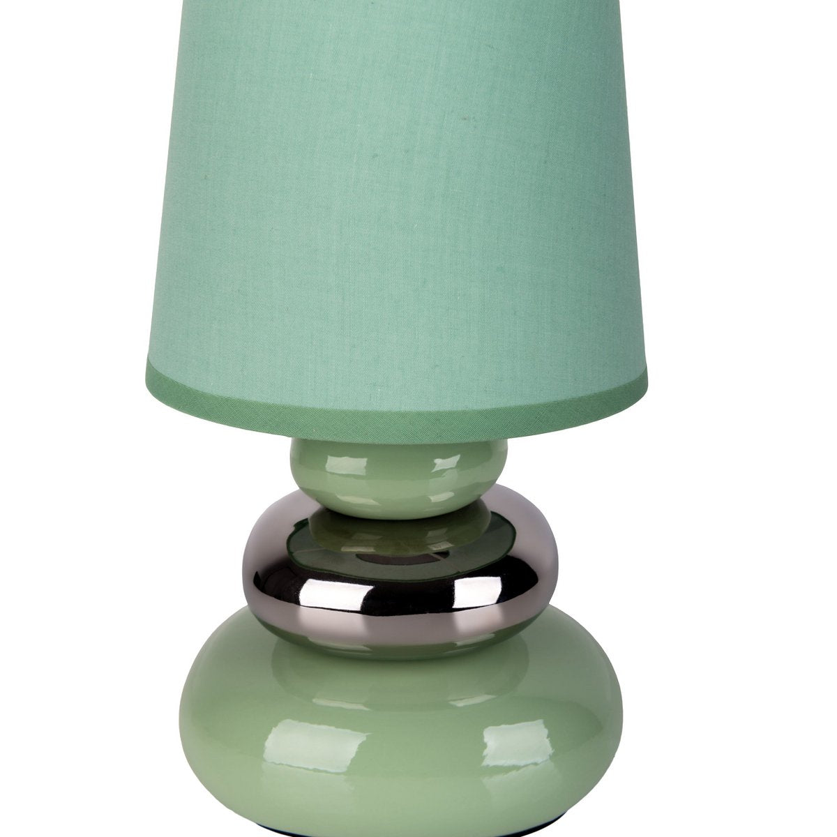Keramik bordslampa "STONEY" mint - Klassisk - Bordslampa - - mint - E14 - ingen information