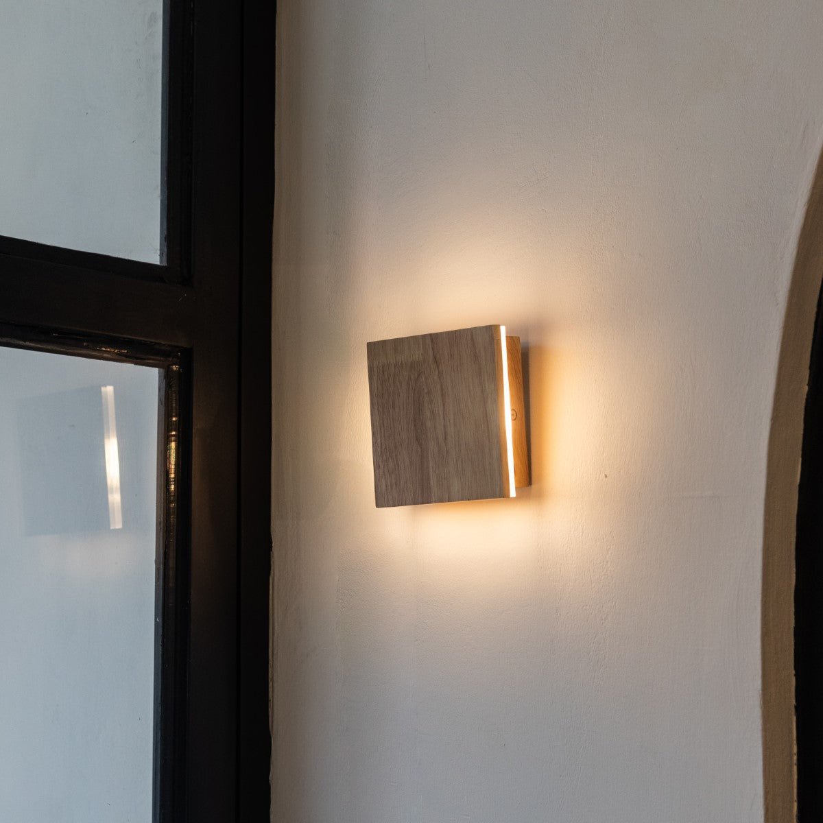 Lane Light Brown Cordless Wall Light
