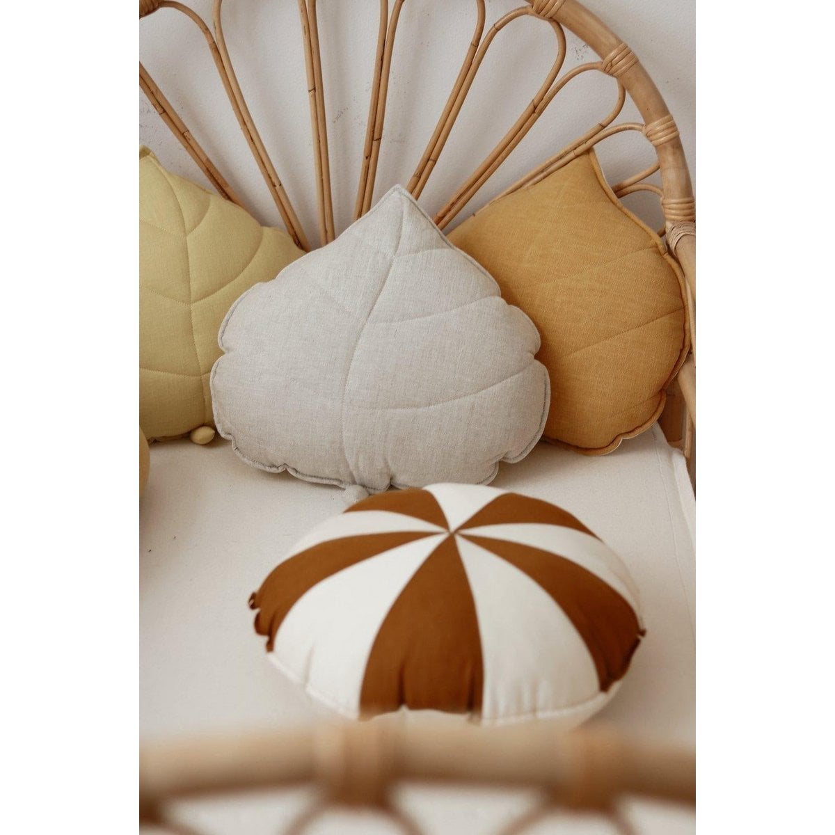 “Caramel Candy” Patchwork Pillow