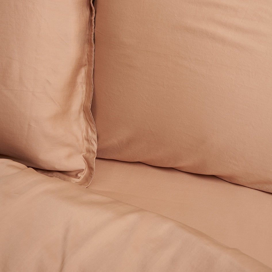 TENCEL™ - Twill Duvet Cover Peach
