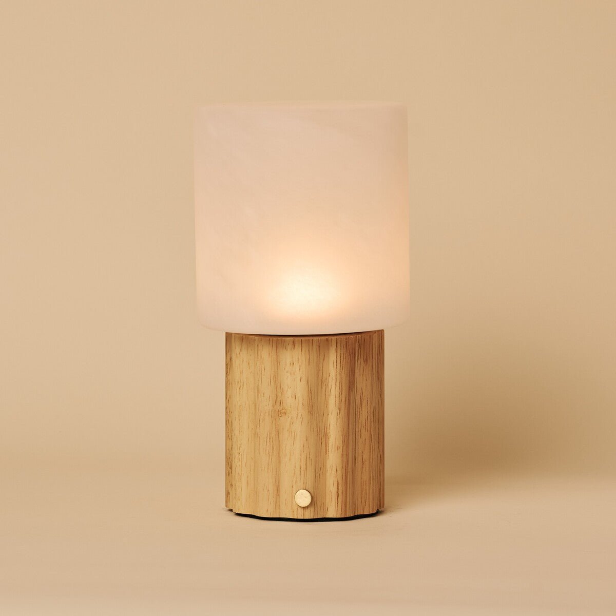 Frank Light Brown Rechargeable Table Lamp