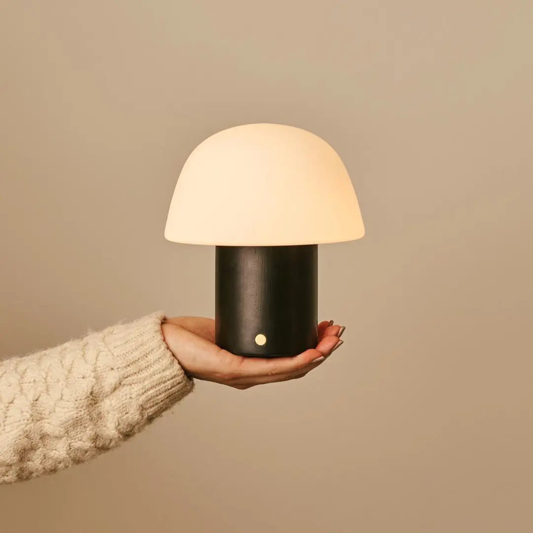 Yannick Black Cordless Table Lamp