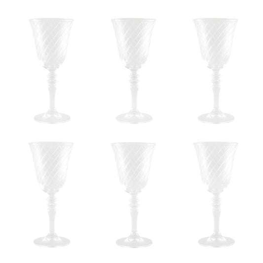 Vinglas H20cm - Parti om 6