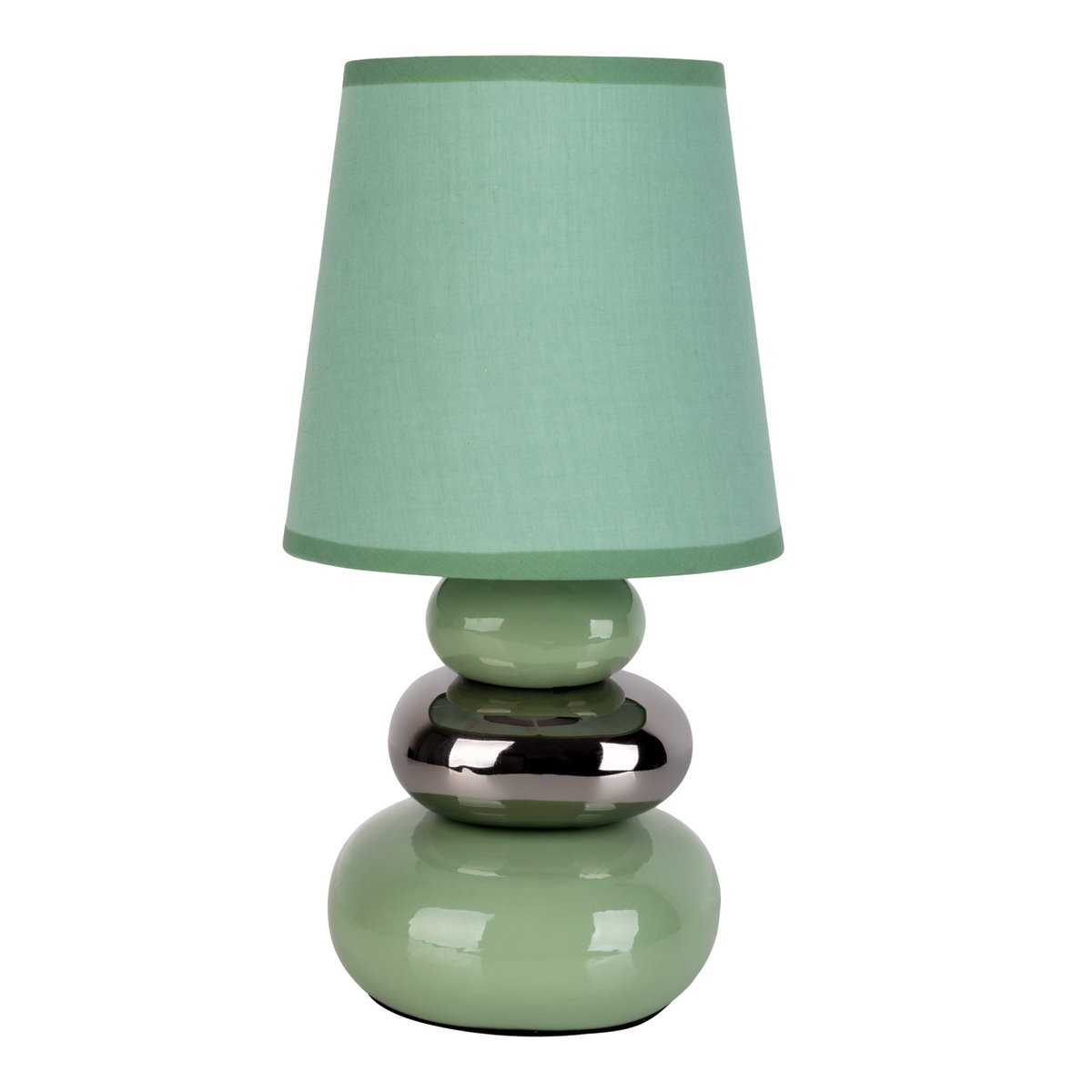 Keramik bordslampa "STONEY" mint - Klassisk - Bordslampa - - mint - E14 - ingen information