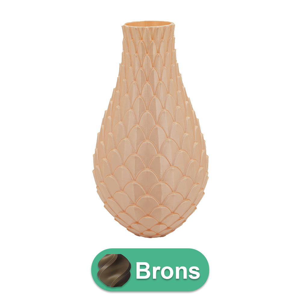 Sirena 3D vase - 3D printed vase - Sustainable PLA - Suitable for artificial flowers