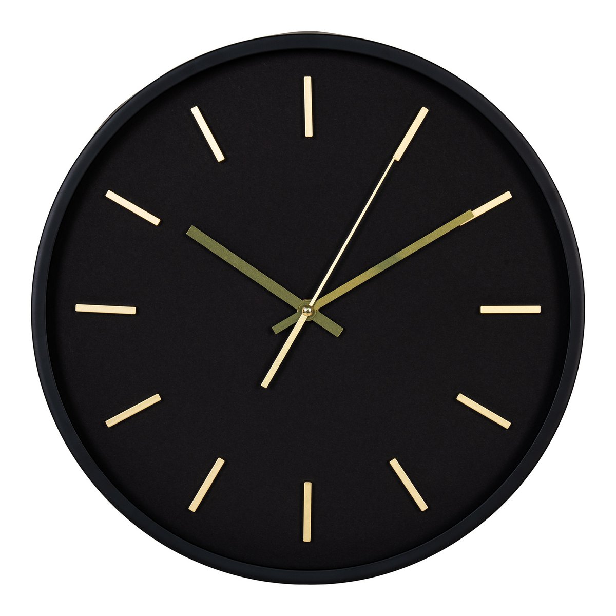 Kensington Wall Clock - Wall Clock, black, silent movement, round, ø35 cm