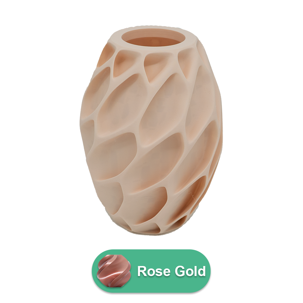Oruna 3D vase - 3D printed vase - Sustainable PLA - Suitable for artificial flowers