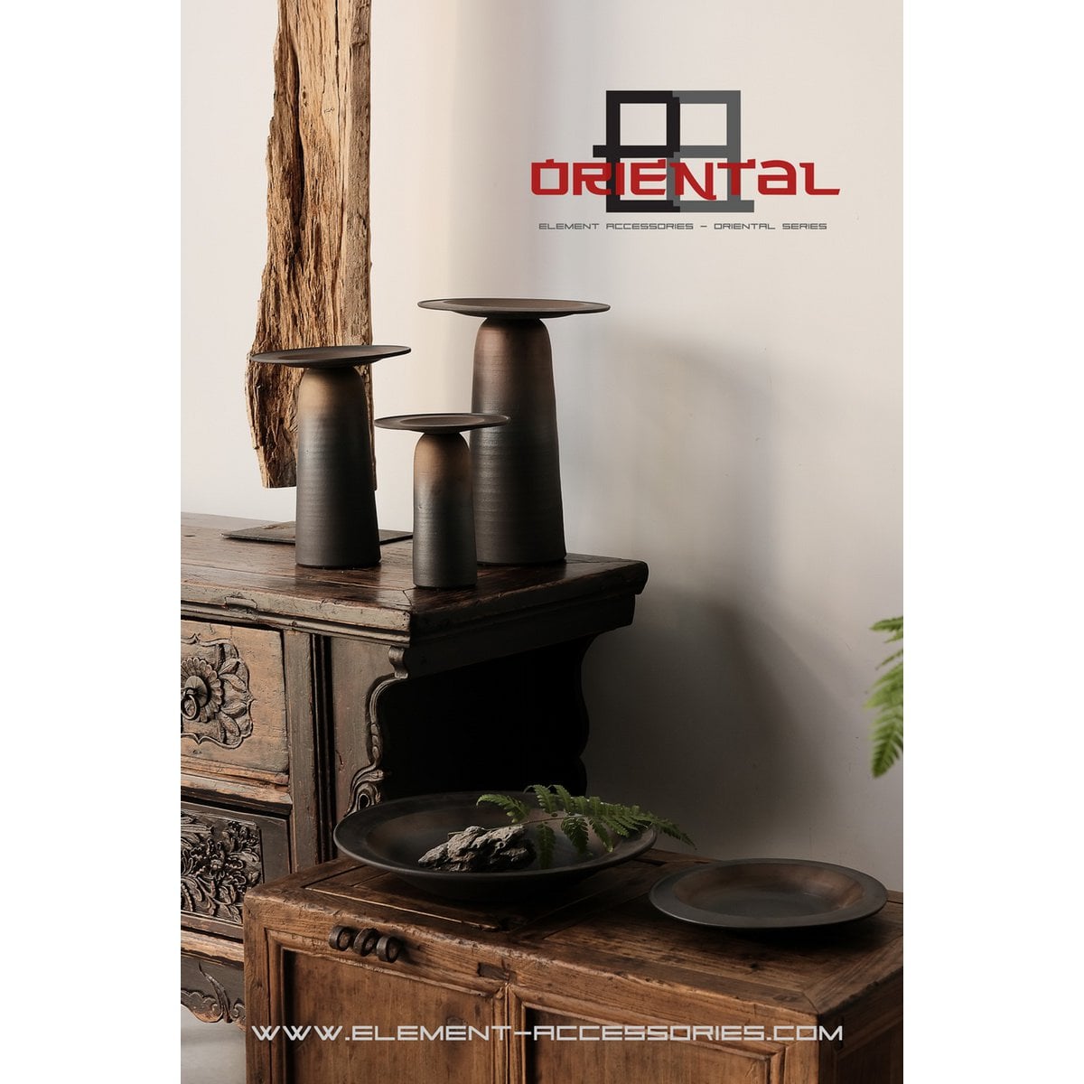 innovative high-end design ceramic vase, East+West, ULF28BB