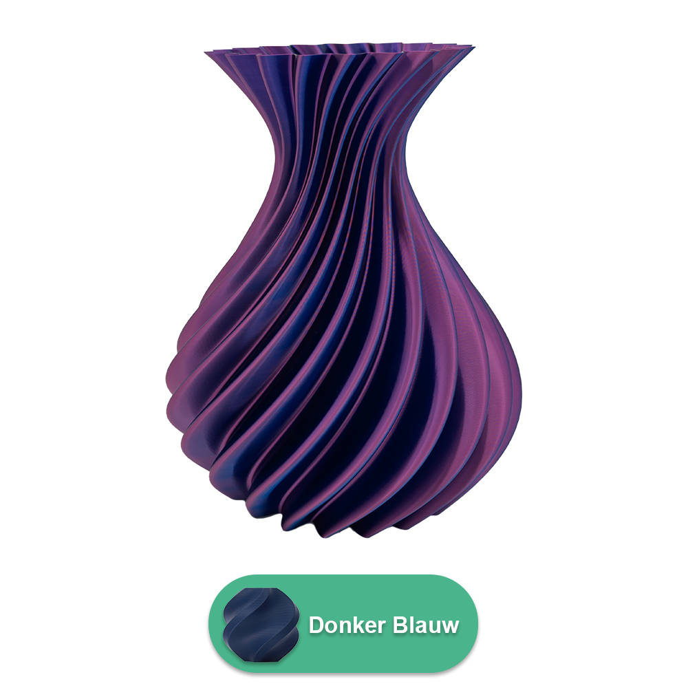 Veluro 3D vase - 3D printed vase - Sustainable PLA - Suitable for artificial flowers