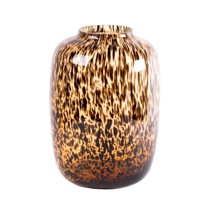 Cheetah Vase Brown Medium
