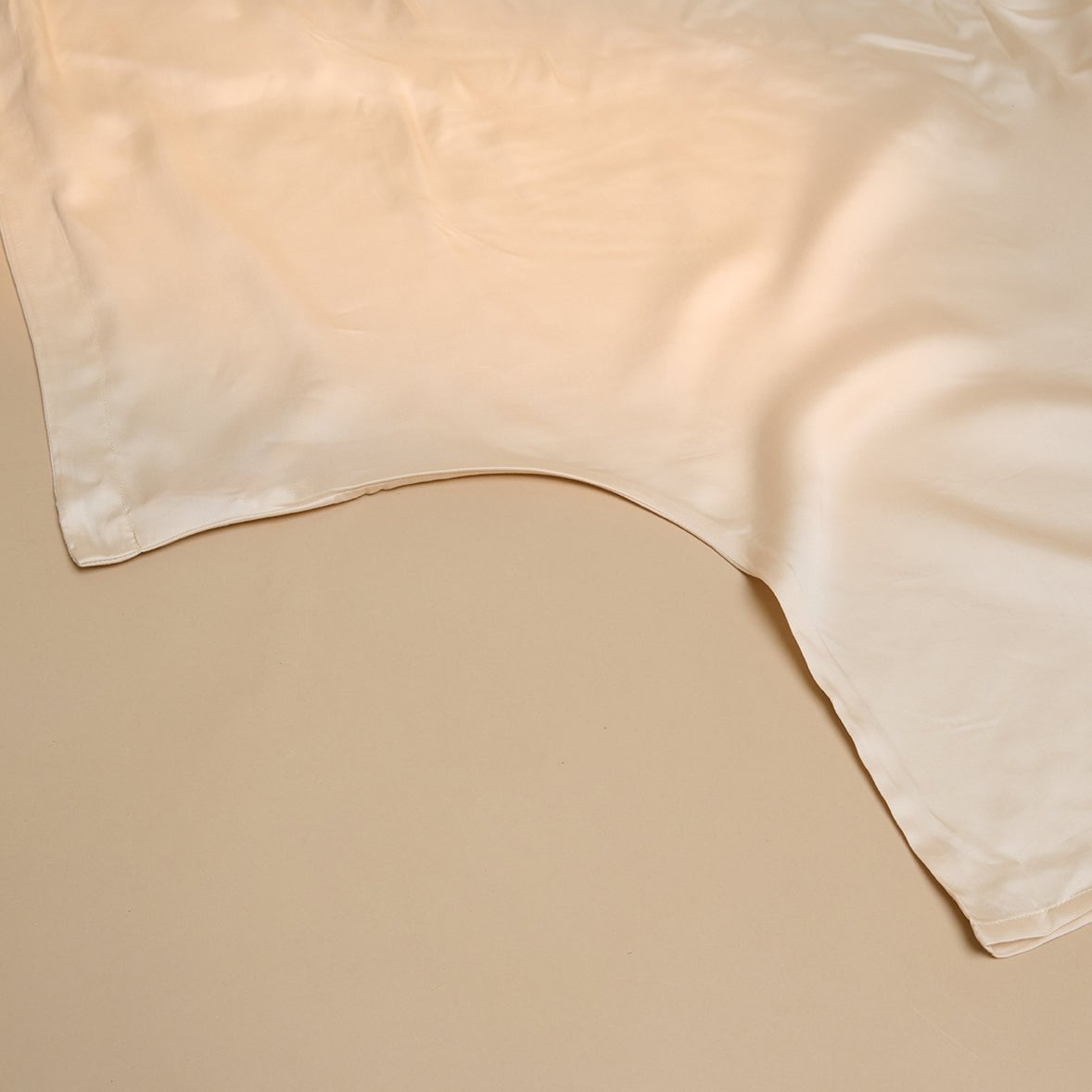TENCEL™ Sateen Duvet Cover White Sand