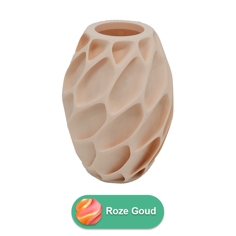 Oruna 3D vase - 3D printed vase - Sustainable PLA - Suitable for artificial flowers
