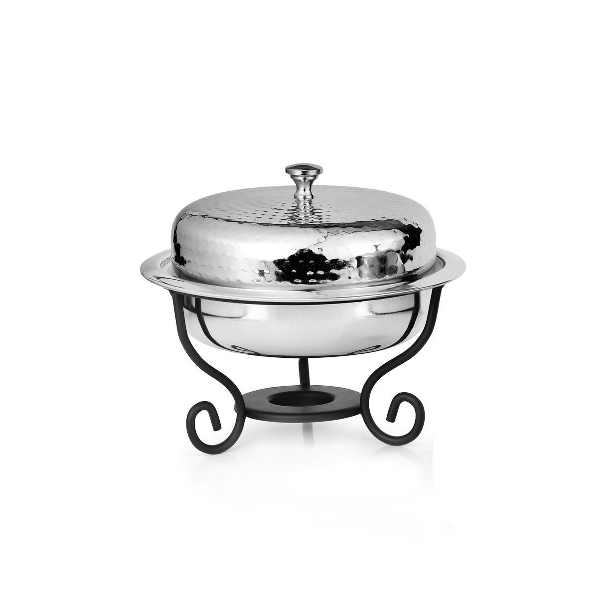 Chafing Round Dish hammered 1l