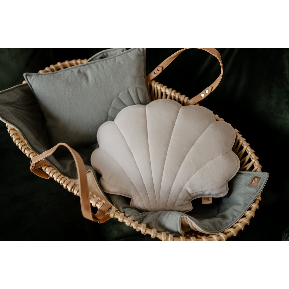 “Cream Pearl” Velvet Shell Pillow