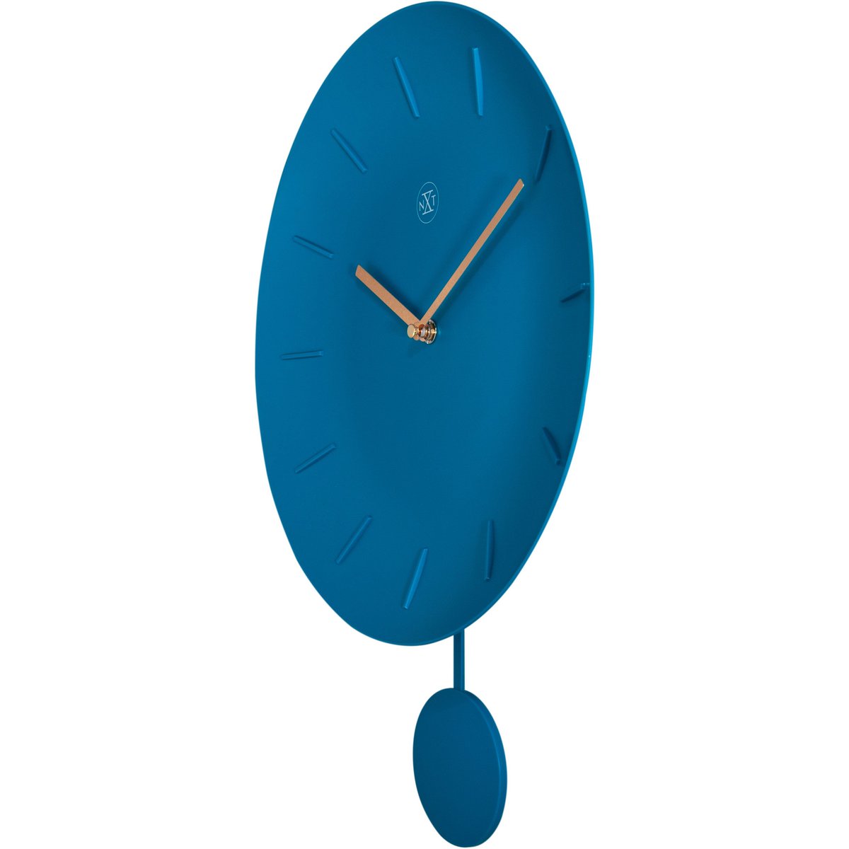Wall clock - 30 cm - Plastic - 'Bowl'