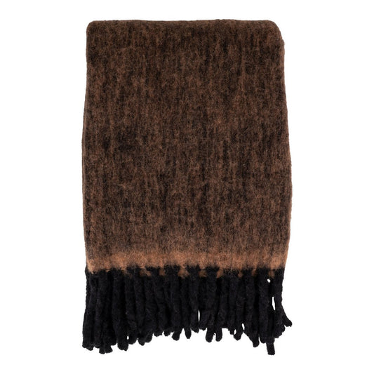 Carmel Plaid - Plaid, brown, Wool, Nylon, 130x170 cm