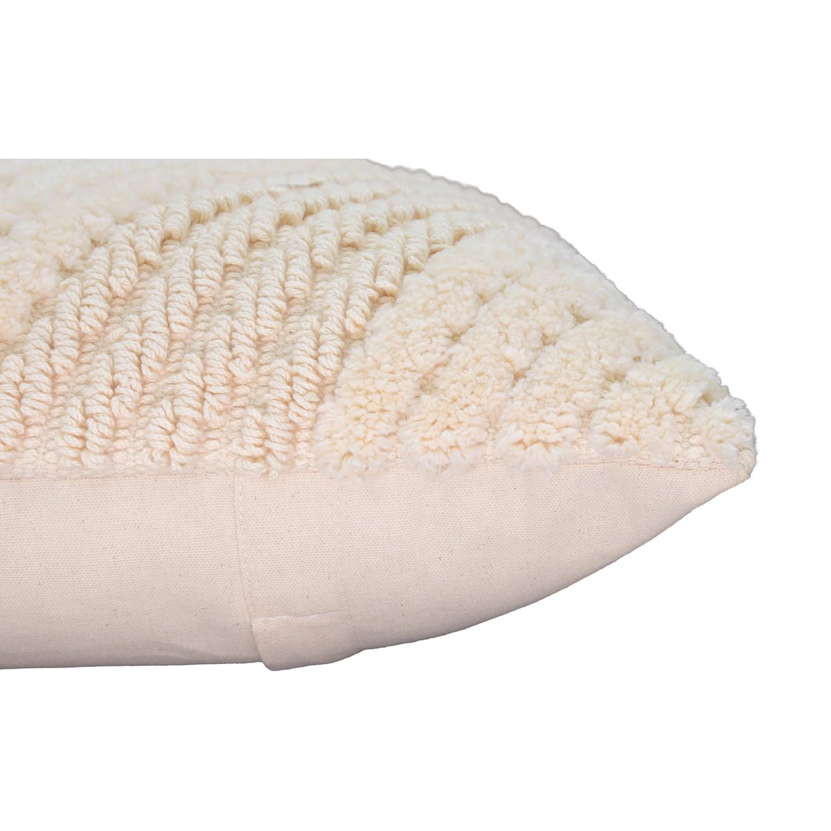 Mjukt Krämigt Kuddfodral / Kussenhoes – Boho Mönster – 45x45 cm – Urbane Hide