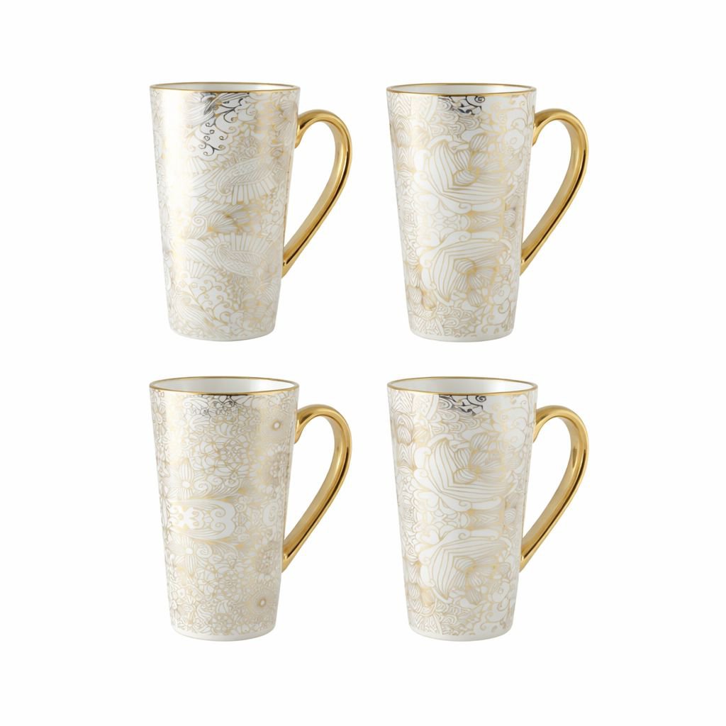 VITA MUGGAR ABSTRAKT DESIGN - 4-PACK