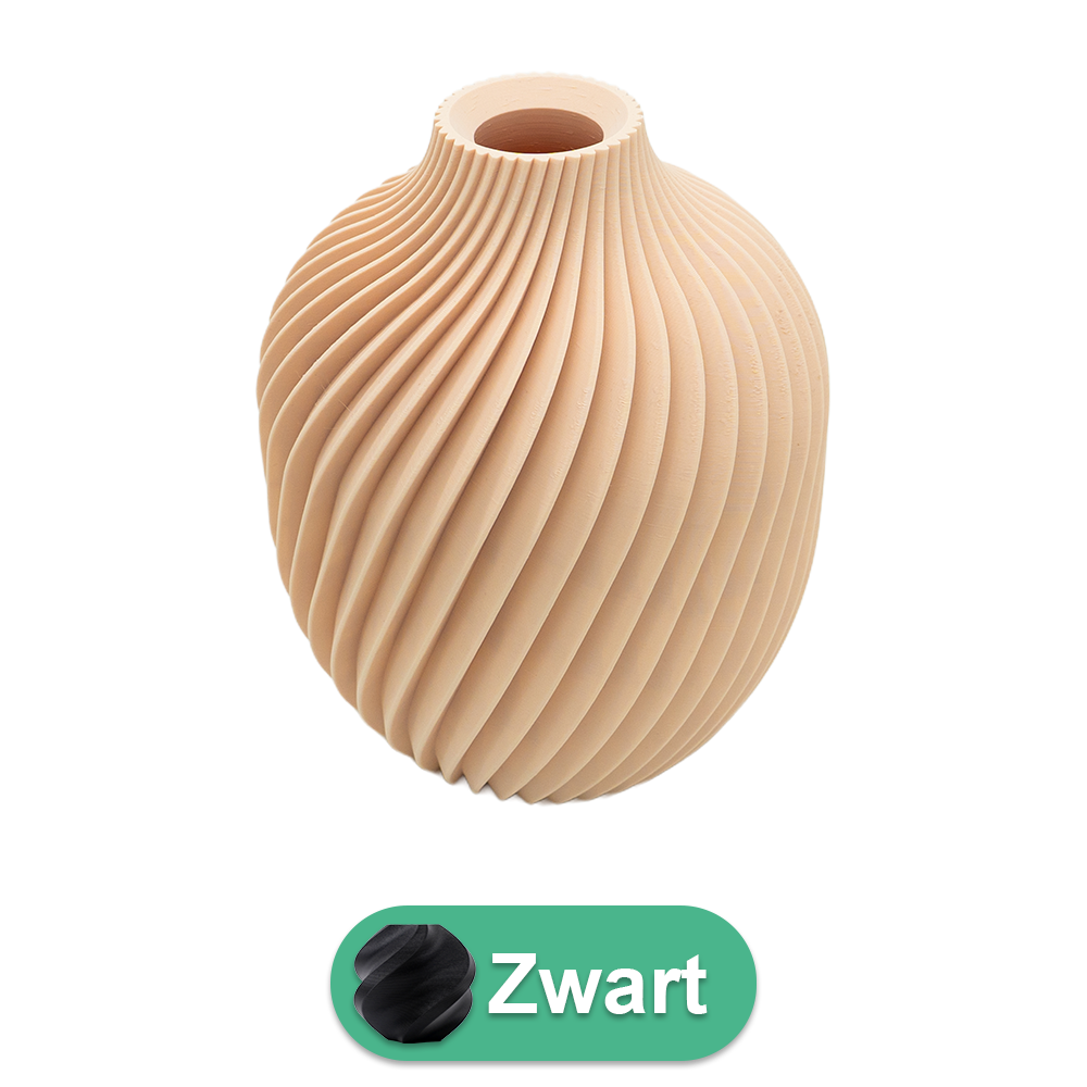 Nova 3D vase - 3D printed vase - Sustainable PLA - Suitable for artificial flowers