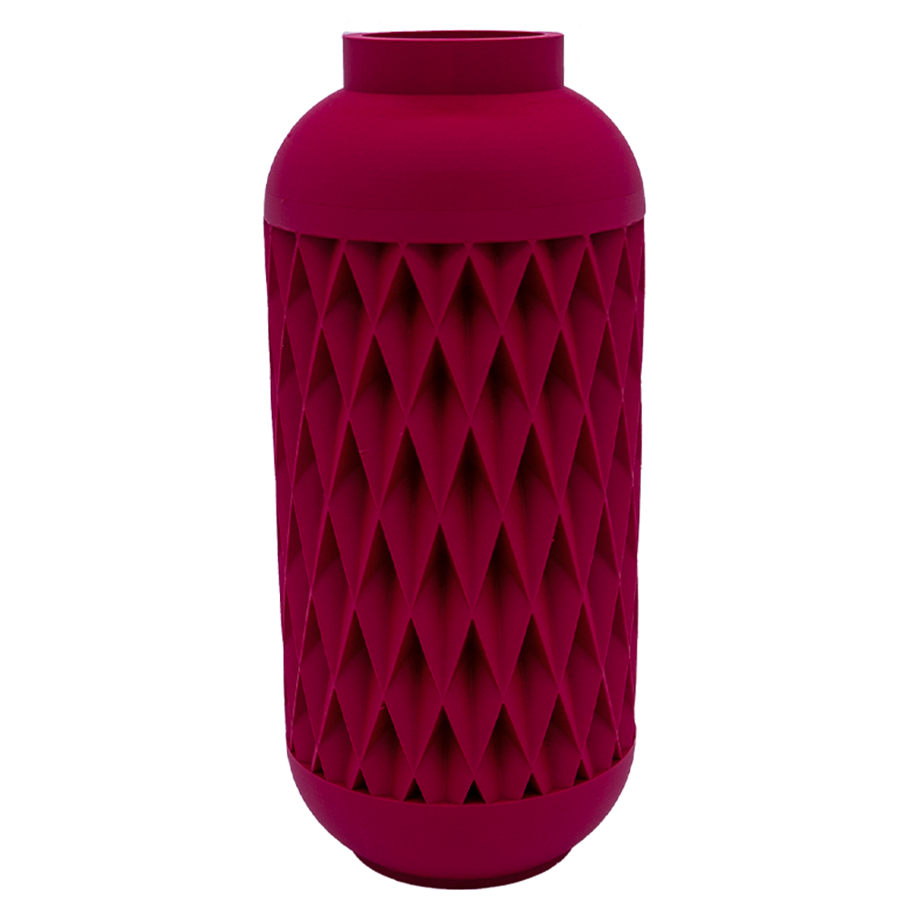 Zavira 3D-vas - 3D-printad vas - Hållbar PLA - Lämplig för konstgjorda blommor
