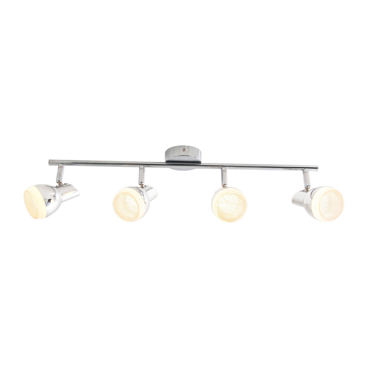 4 LED wall and ceiling rail "Chromey"