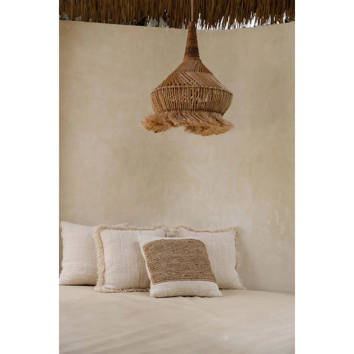 The Hippy Tipi Pendant - Natural - L