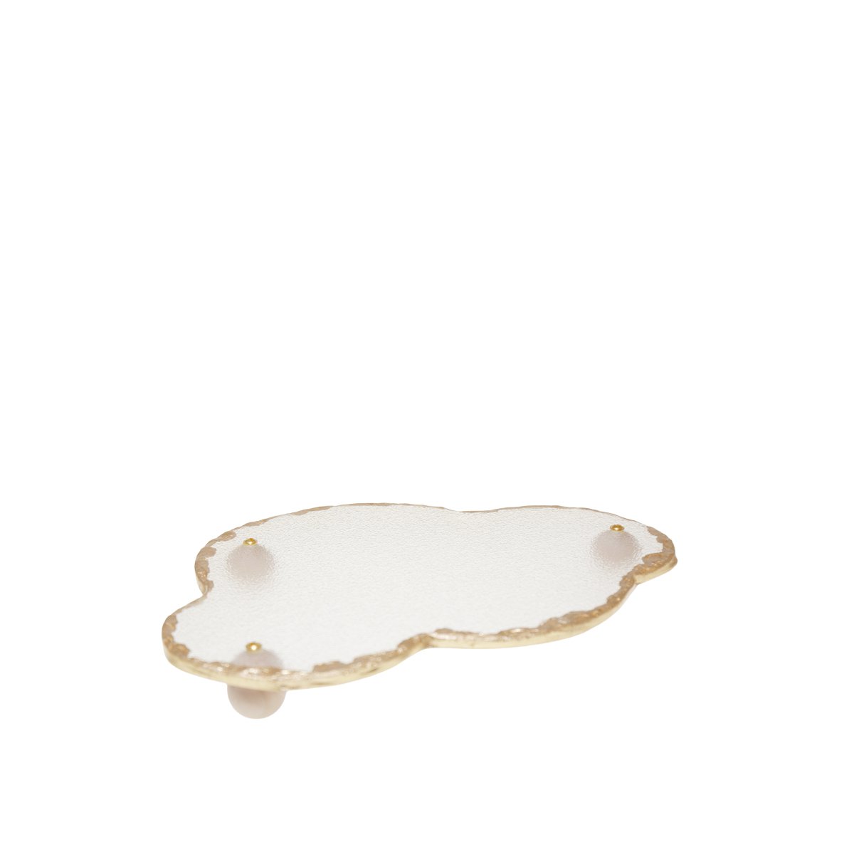 Cloud tray with Golden Bord 29.5x20.5x4cm