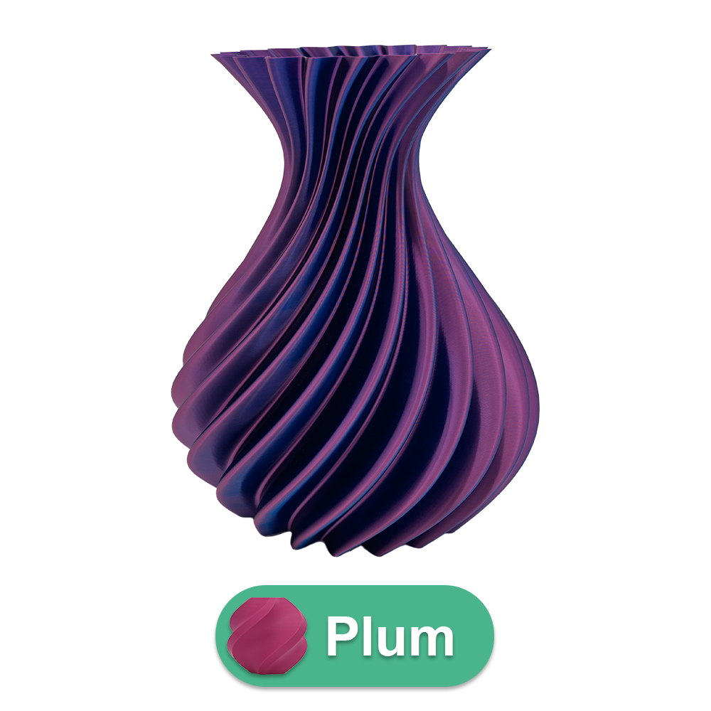 Veluro 3D vase - 3D printed vase - Sustainable PLA - Suitable for artificial flowers
