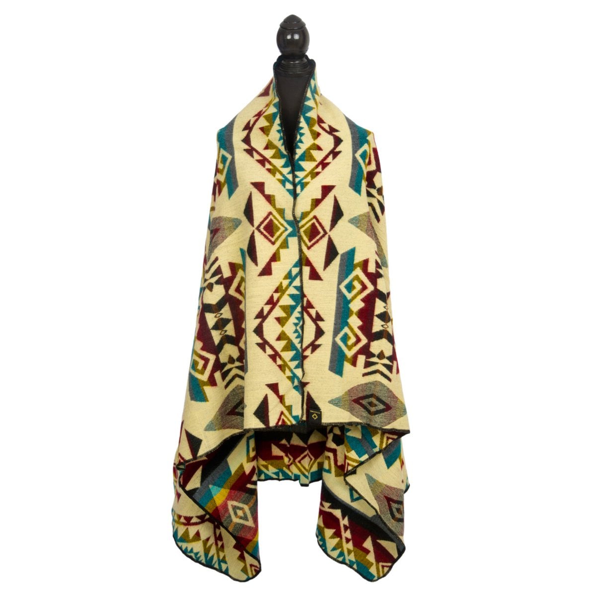 Ecuadorian alpaca mini blanket | native blanket | Mini Chimborazo Multicolor