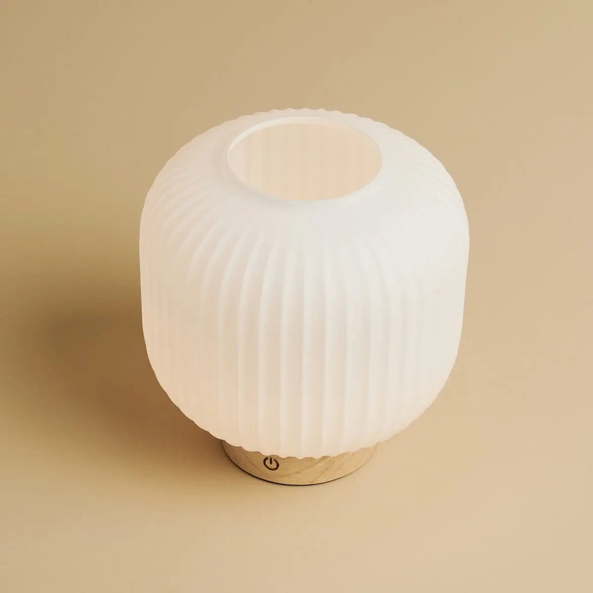 Lyla Light Brown Unique Rechargeable Lamp