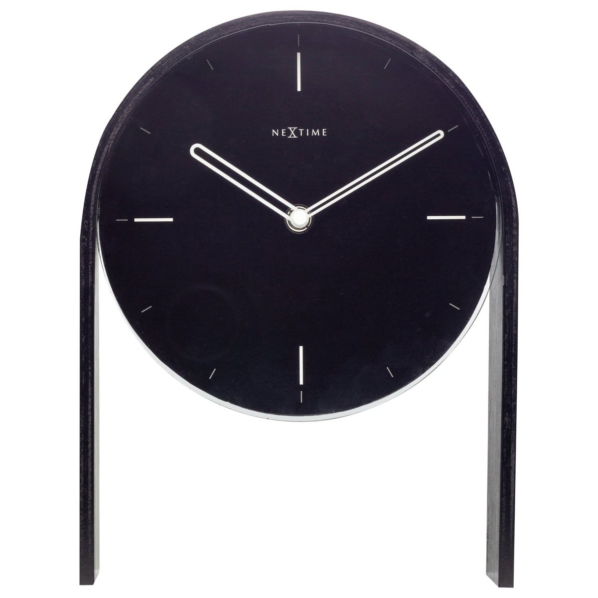 Table clock - 27 x 21 x 6,5 cm - Wood - 'Noa Table'