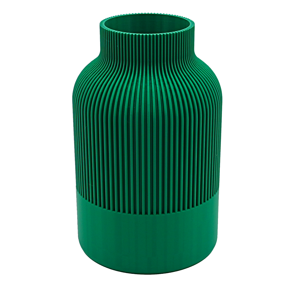 Rillo 3D vase - 3D printed vase - Sustainable PLA - Suitable for artificial flowers
