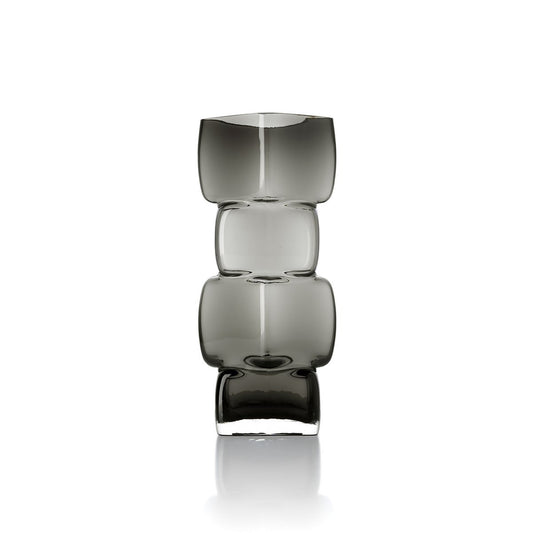 The Cubes Vase - Mörkgrå - L