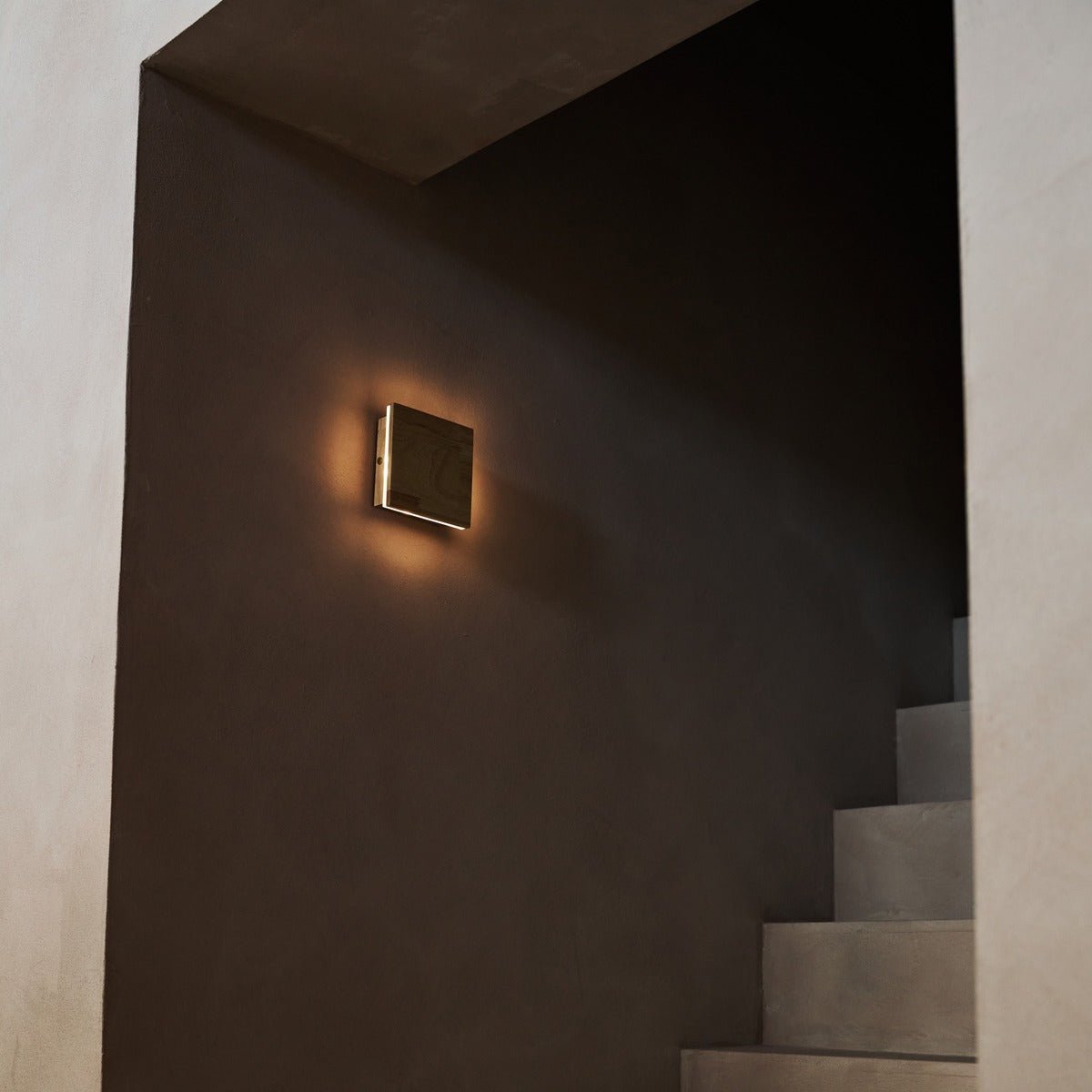 Lane Light Brown Cordless Wall Light
