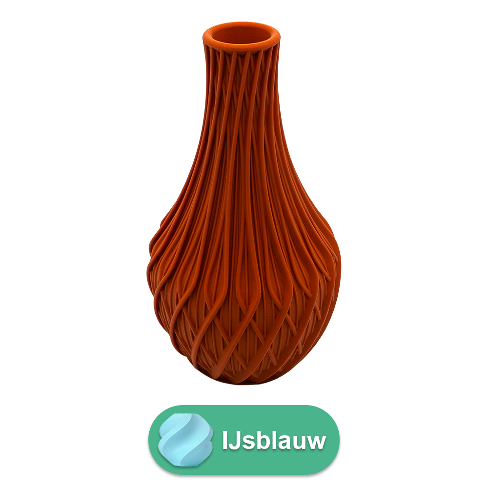 Miroa 3D vase - 3D printed vase - Sustainable PLA - Suitable for artificial flowers