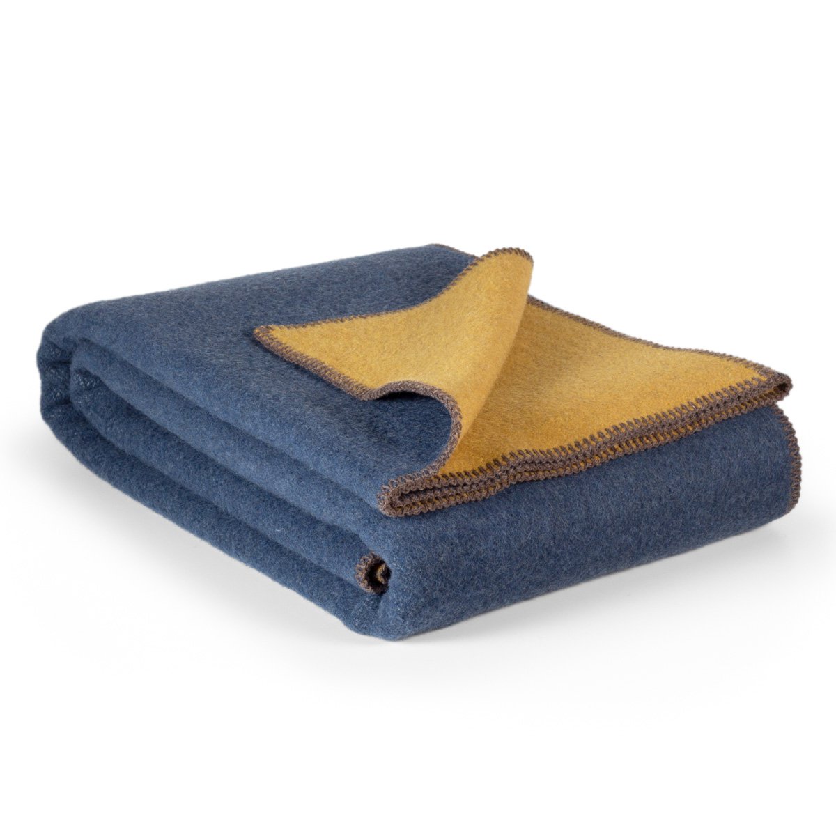 Merino wool bed blanket AEGEAN