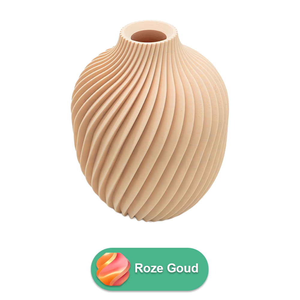 Nova 3D vase - 3D printed vase - Sustainable PLA - Suitable for artificial flowers