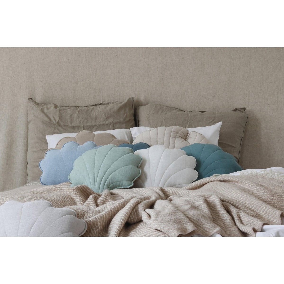 “Baby Blue” Linen Shell Pillow