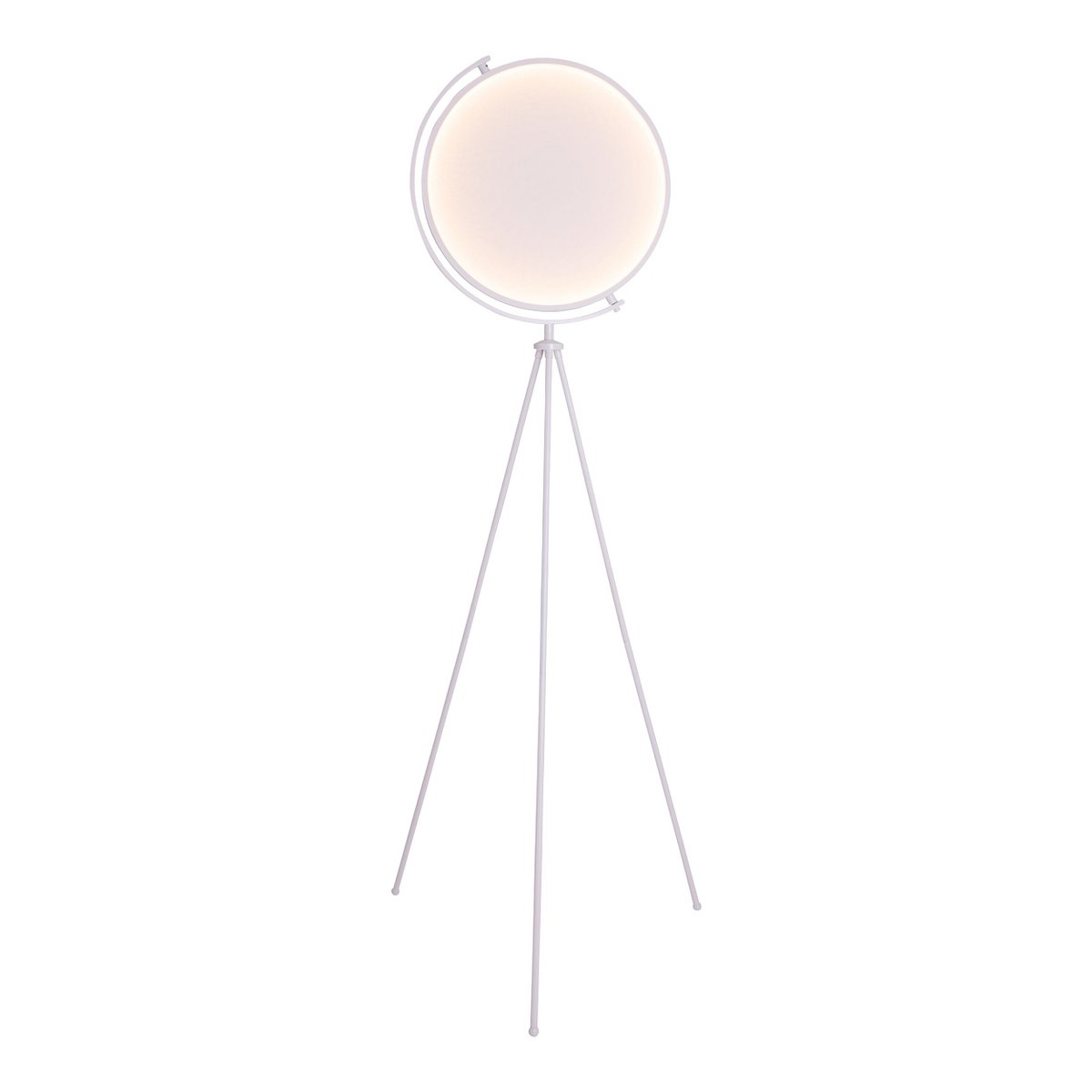 Textile floor lamp "Munega" h: 156cm
