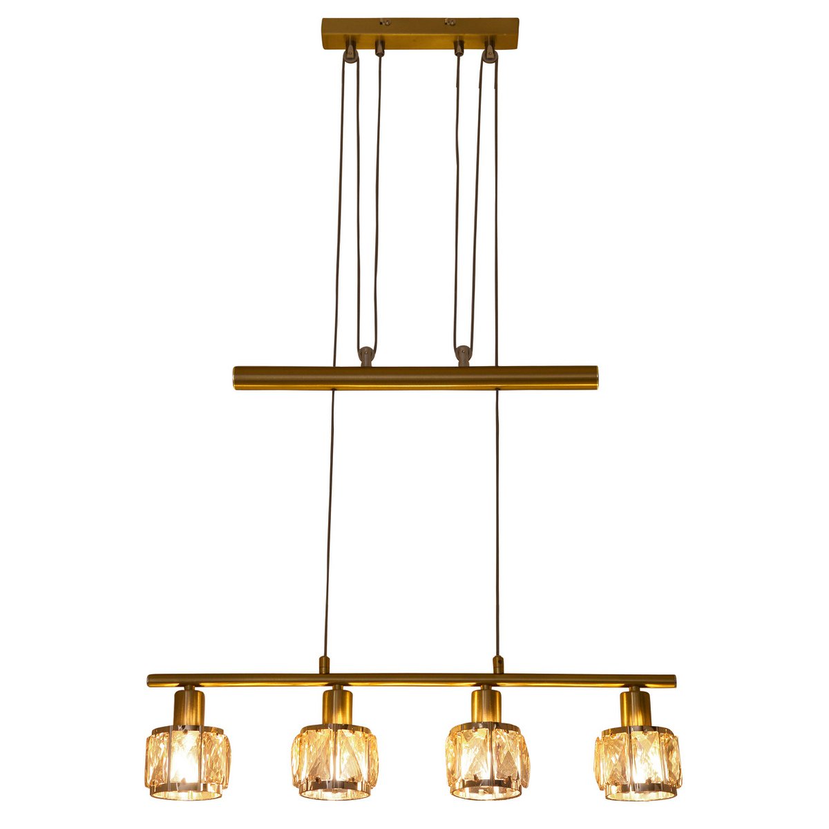 LED balancing pendant light "Josefa" E14 filament