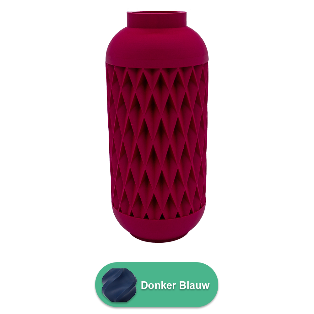 Zavira 3D-vas - 3D-printad vas - Hållbar PLA - Lämplig för konstgjorda blommor