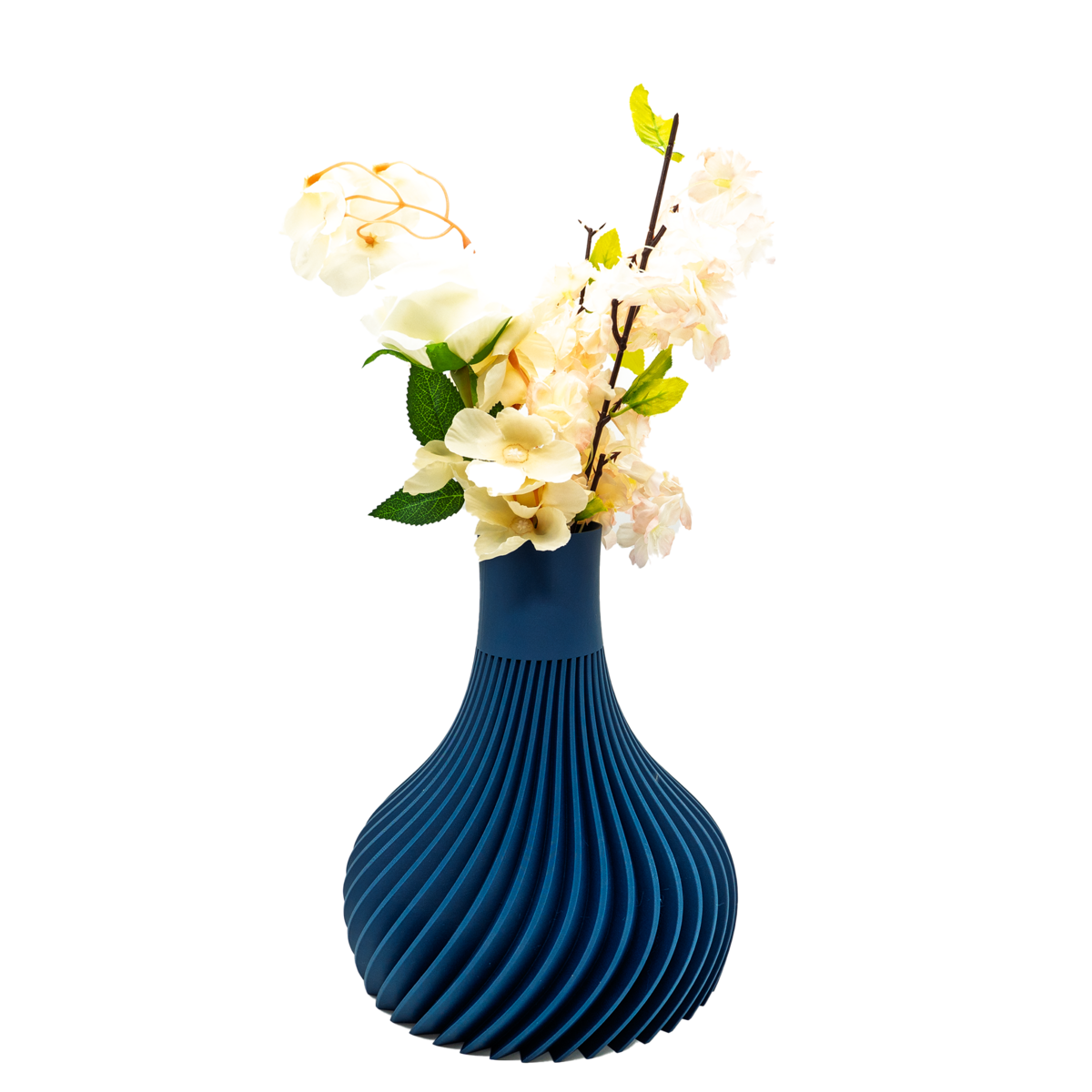 Virella 3D vase - 3D printed vase - Sustainable PLA - Suitable for artificial flowers