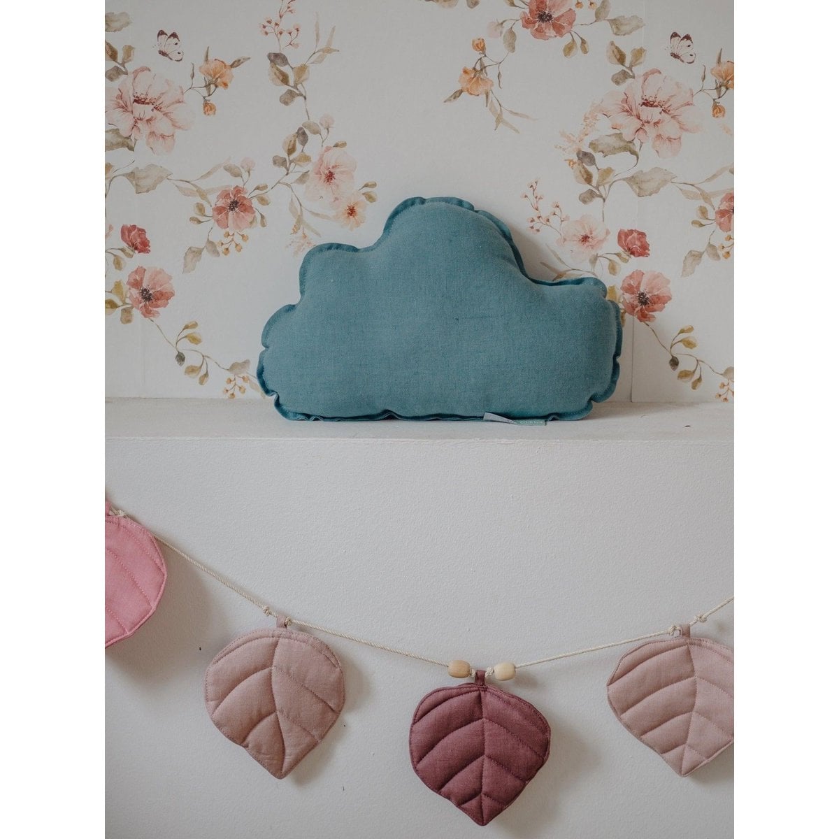 “Eye of the Sea” Linen Cloud Pillow